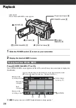 Preview for 34 page of Sony Handycam HDR-SR5E Handbook