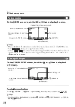 Preview for 36 page of Sony Handycam HDR-SR5E Handbook