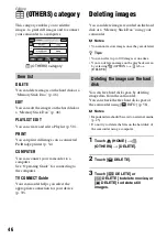 Preview for 46 page of Sony Handycam HDR-SR5E Handbook