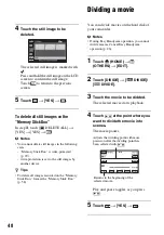 Preview for 48 page of Sony Handycam HDR-SR5E Handbook