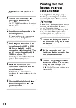 Preview for 54 page of Sony Handycam HDR-SR5E Handbook