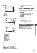 Preview for 71 page of Sony Handycam HDR-SR5E Handbook