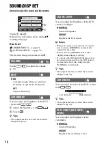 Preview for 72 page of Sony Handycam HDR-SR5E Handbook