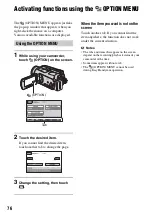 Preview for 76 page of Sony Handycam HDR-SR5E Handbook