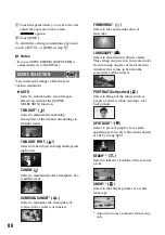 Preview for 80 page of Sony Handycam HDR-SR5E Handbook