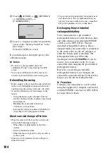 Preview for 104 page of Sony Handycam HDR-SR5E Handbook