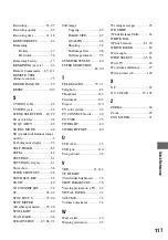 Preview for 117 page of Sony Handycam HDR-SR5E Handbook