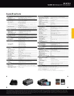 Preview for 2 page of Sony HANDYCAM HDR-TD10 Specifications