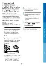 Предварительный просмотр 63 страницы Sony Handycam HDR-TD10E Handbook