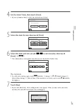 Preview for 15 page of Sony Handycam HDR-TD10E Operating Manual