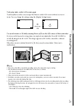 Preview for 23 page of Sony Handycam HDR-TD10E Operating Manual