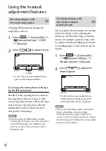 Preview for 46 page of Sony Handycam HDR-TD20V Operating Manual