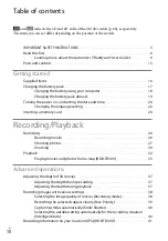 Preview for 10 page of Sony Handycam HDR-TD30 Operating Manual