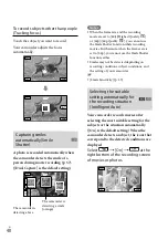 Preview for 40 page of Sony Handycam HDR-TD30 Operating Manual