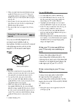 Preview for 43 page of Sony Handycam HDR-TD30 Operating Manual