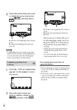 Preview for 46 page of Sony Handycam HDR-TD30 Operating Manual