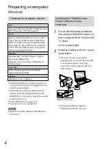 Preview for 48 page of Sony Handycam HDR-TD30 Operating Manual