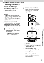 Preview for 51 page of Sony Handycam HDR-TD30 Operating Manual