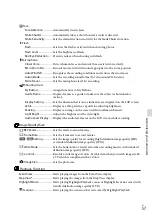 Preview for 57 page of Sony Handycam HDR-TD30 Operating Manual