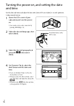 Preview for 16 page of Sony Handycam HDR-TD30E Instruction & Operation Manual