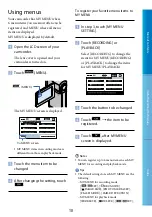 Preview for 10 page of Sony Handycam HDR-TG5E Handbook