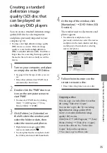 Preview for 35 page of Sony Handycam HDR-TG5E Operating Manual