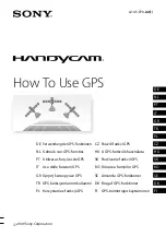 Sony Handycam HDR-TG5VE How To Use Manual preview