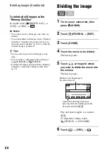 Preview for 60 page of Sony Handycam HDR-UX1 Operating Manual