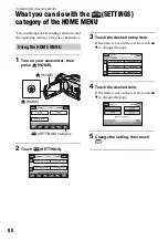 Preview for 80 page of Sony Handycam HDR-UX1 Operating Manual