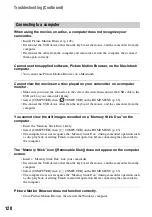 Preview for 120 page of Sony Handycam HDR-UX1 Operating Manual