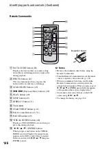 Preview for 146 page of Sony Handycam HDR-UX1 Operating Manual