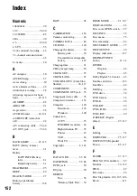 Preview for 152 page of Sony Handycam HDR-UX1 Operating Manual