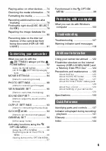 Preview for 9 page of Sony Handycam HDR-UX10E Operating Manual