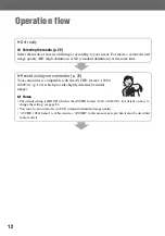 Preview for 12 page of Sony Handycam HDR-UX10E Operating Manual