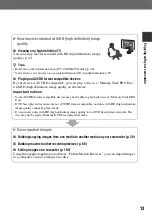 Preview for 13 page of Sony Handycam HDR-UX10E Operating Manual