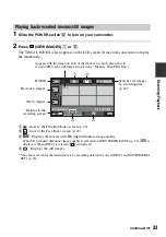 Preview for 33 page of Sony Handycam HDR-UX10E Operating Manual