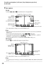 Preview for 34 page of Sony Handycam HDR-UX10E Operating Manual