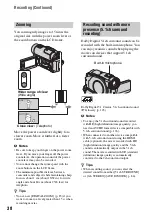 Preview for 38 page of Sony Handycam HDR-UX10E Operating Manual