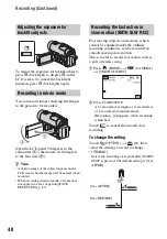 Preview for 40 page of Sony Handycam HDR-UX10E Operating Manual