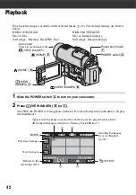 Preview for 42 page of Sony Handycam HDR-UX10E Operating Manual