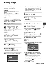 Preview for 55 page of Sony Handycam HDR-UX10E Operating Manual