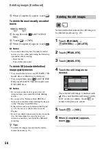 Preview for 56 page of Sony Handycam HDR-UX10E Operating Manual