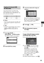 Preview for 61 page of Sony Handycam HDR-UX10E Operating Manual