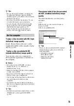 Preview for 75 page of Sony Handycam HDR-UX10E Operating Manual