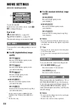 Preview for 84 page of Sony Handycam HDR-UX10E Operating Manual