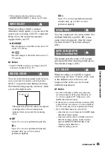 Preview for 85 page of Sony Handycam HDR-UX10E Operating Manual