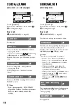 Preview for 94 page of Sony Handycam HDR-UX10E Operating Manual