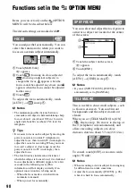 Preview for 98 page of Sony Handycam HDR-UX10E Operating Manual