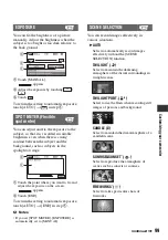 Preview for 99 page of Sony Handycam HDR-UX10E Operating Manual