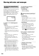 Preview for 118 page of Sony Handycam HDR-UX10E Operating Manual